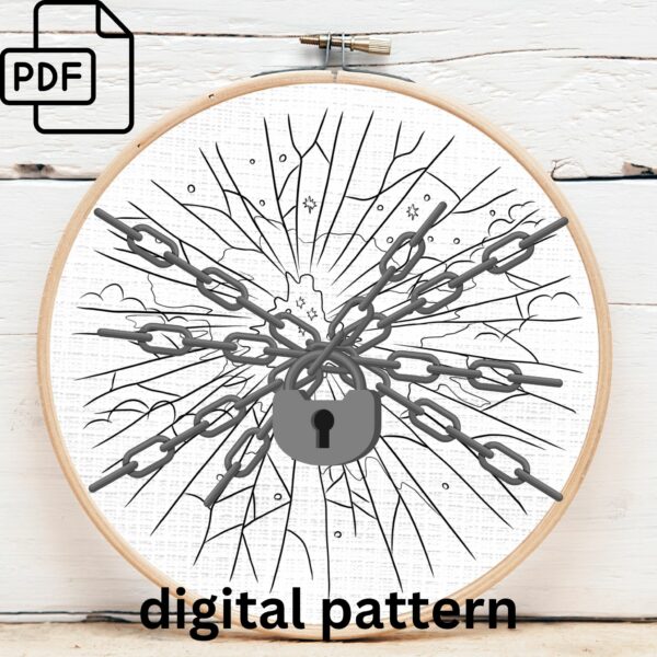 celestial rainbow embroidery hand embroidery pattern, celestial rainbow pattern, hand embroidery, hand embroidery pdf
