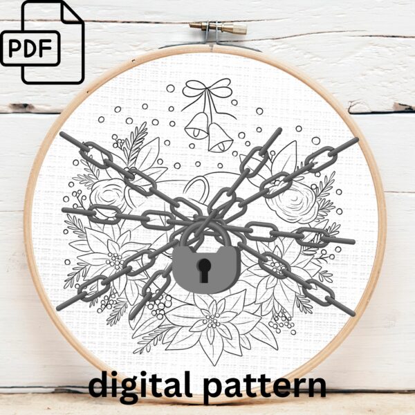 cozy christmas raccoon hand embroidery pattern, cozy christmas raccoon pattern, hand embroidery, hand embroidery pdf