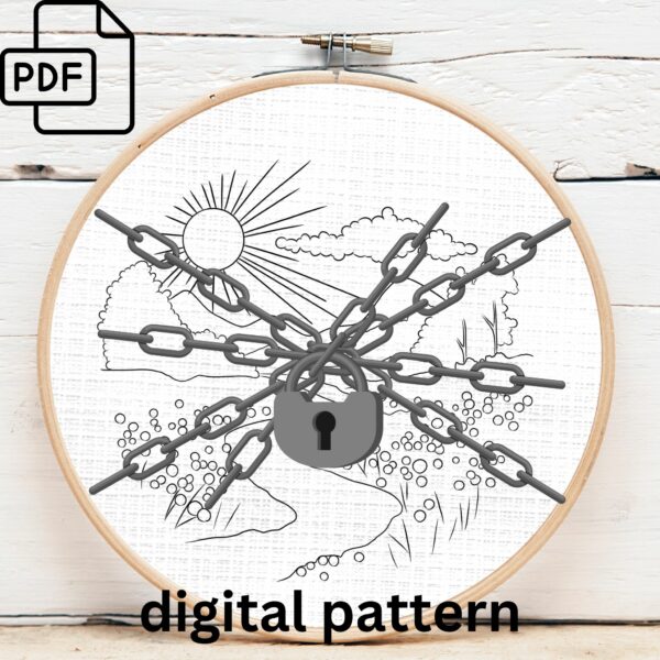 cozy winter cabin embroideris hand embroidery pattern, cozy winter cabin embroideris pattern, hand embroidery, hand embroidery pdf