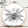 dragonfly and floral embroidery hand embroidery pattern, dragonfly and floral pattern, hand embroidery, hand embroidery pdf