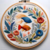floral underwater harmony hand embroidery pattern, floral pattern, hand embroidery, hand embroidery pdf