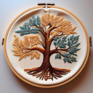 tree of life hand embroidery pattern, tree pattern, hand embroidery, hand embroidery pdf