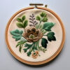 earthy floral embroidery design hand embroidery pattern, earthy pattern, hand embroidery, hand embroidery pdf