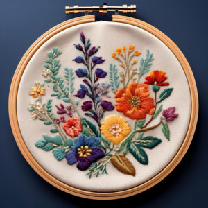floral symphony embroidery hand embroidery pattern, floral pattern, hand embroidery, hand embroidery pdf