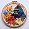 jungle majesty hand embroidery pattern, jungle pattern, hand embroidery, hand embroidery pdf