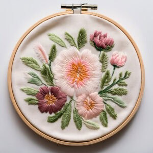 garden bloom arrangement hand embroidery pattern, garden pattern, hand embroidery, hand embroidery pdf