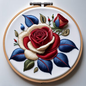 rose pattern hand embroidery pattern, rose pattern, hand embroidery, hand embroidery pdf