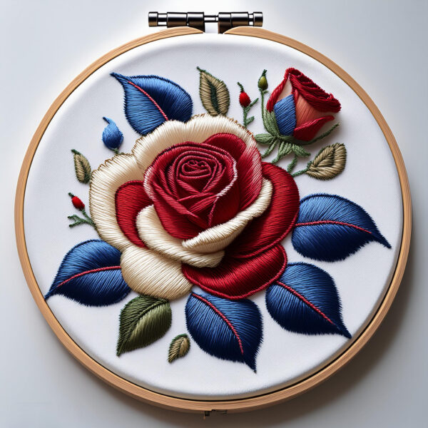 rose pattern hand embroidery pattern, rose pattern, hand embroidery, hand embroidery pdf
