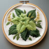 lush greenery embroidery bouquet hand embroidery pattern, lush pattern, hand embroidery, hand embroidery pdf