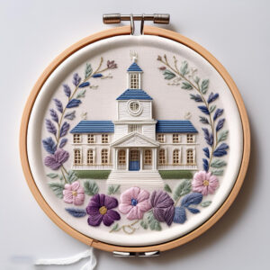 architectural floral embroidery art hand embroidery pattern, architectural pattern, hand embroidery, hand embroidery pdf