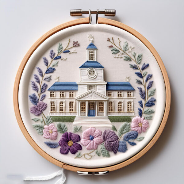 architectural floral embroidery art hand embroidery pattern, architectural pattern, hand embroidery, hand embroidery pdf