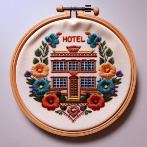 boutique hotel elegance hand embroidery pattern, boutique pattern, hand embroidery, hand embroidery pdf