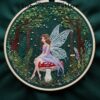 enchanted fairy embroidery hand embroidery pattern, enchanted fairy pattern, hand embroidery, hand embroidery pdf