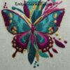 intricate butterfly hand embroidery pattern, intricate butterfly pattern, hand embroidery, hand embroidery pdf
