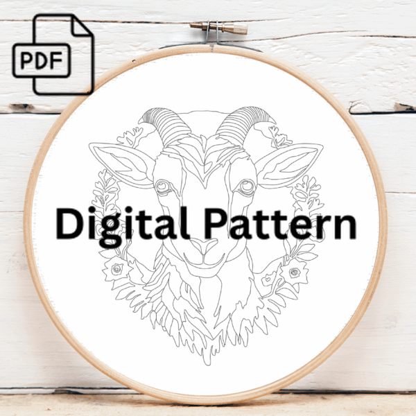 panda hand embroidery pattern, panda pattern, hand embroidery, hand embroidery pdf