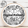 soulmates ring hand embroidery pattern, soulmates pattern, hand embroidery, hand embroidery pdf