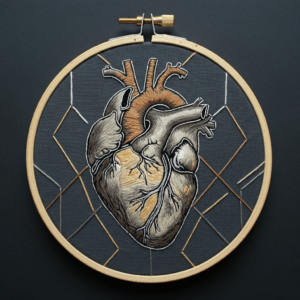 arafed-picture-heart-hoop-black-background