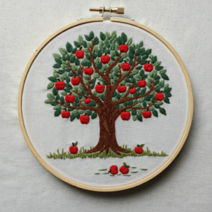 embroidery-tree-apples-few-leaves