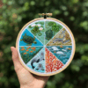 close-up-person-holding-cross-stitched-picture-turtle