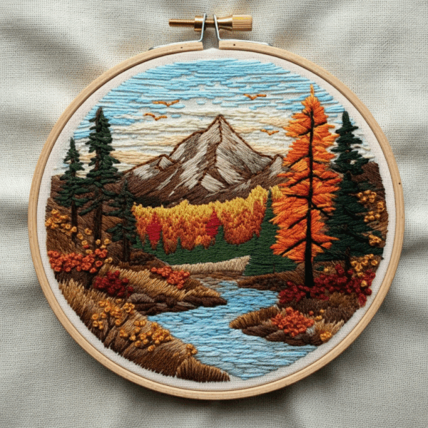 embroidery-mountain-scene-river-trees-2