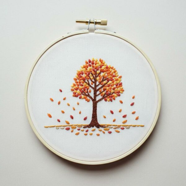 embroidery-tree-leaves-falling-down