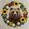 arafed-bear-wreath-flowers-linen-background