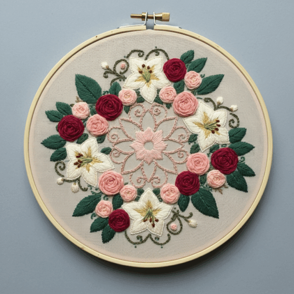 embroidery-circular-design-flowers-leaves