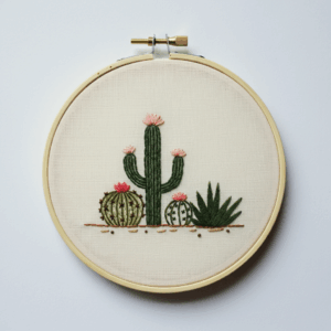 embroidery-cactus-plant-succulents-white-surface