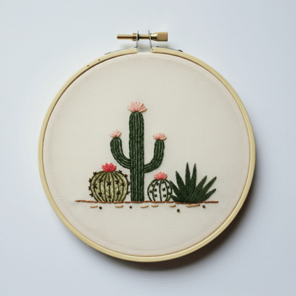 embroidery-cactus-plant-succulents-white-surface
