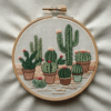 close-up-cross-stitched-picture-cactus-plant