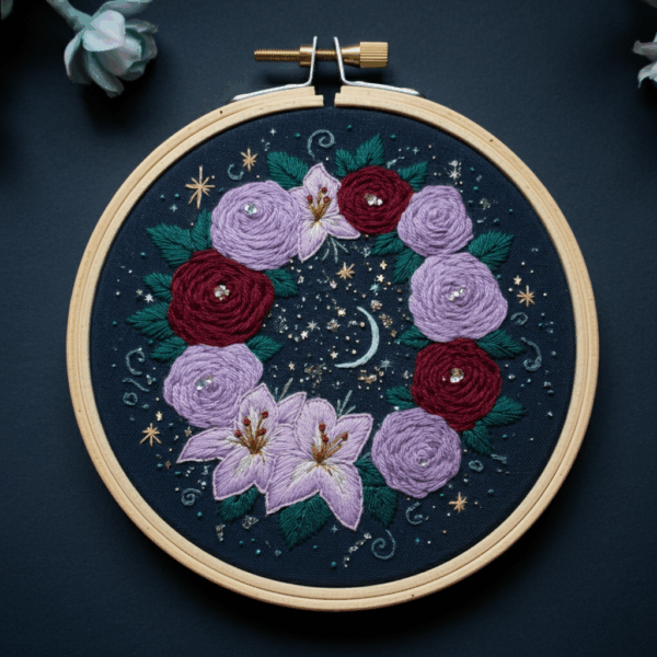 embroidery-floral-design-hoop-flowers