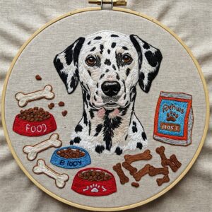 araffe-dog-food-treats-embroideryed-hoop