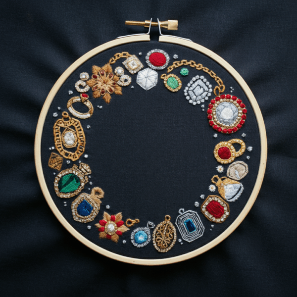 close-up-embroidery-hoop-variety-jewelry