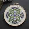 close-up-cross-stitched-picture-flower