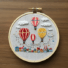 close-up-cross-stitched-picture-hot-air-balloon