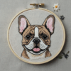 close-up-dog-embroideryed-hoop-flowers
