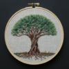 close-up-embroidery-tree-green-leaf