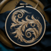 close-up-embroidery-cloth-wooden-frame