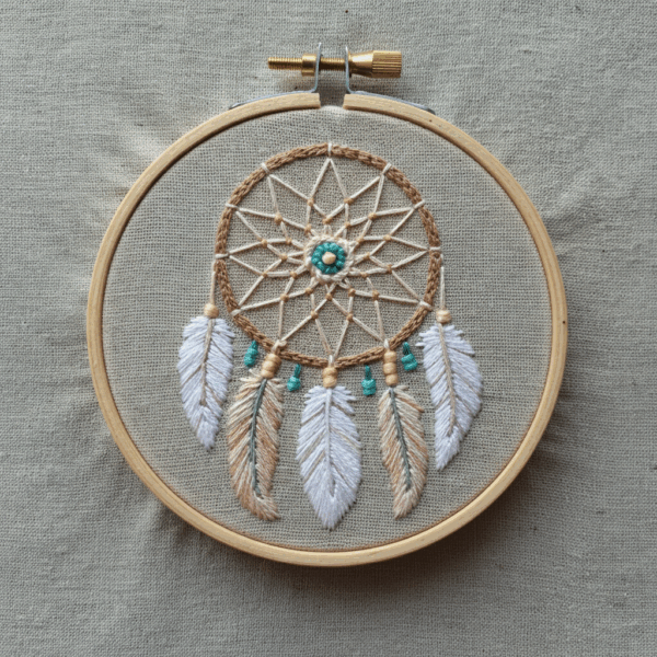 close-up-embroidery-hoop-bead