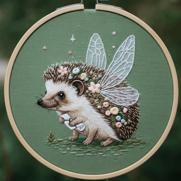 close-up-needled-embroidery-hedge-flowers