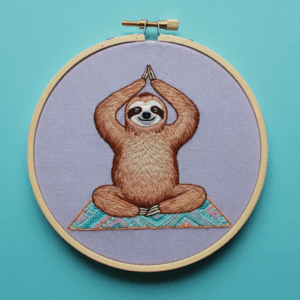 close-up-sloth-rug-cross-stitch-pattern