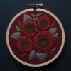 bunch-sunflowers-leaves