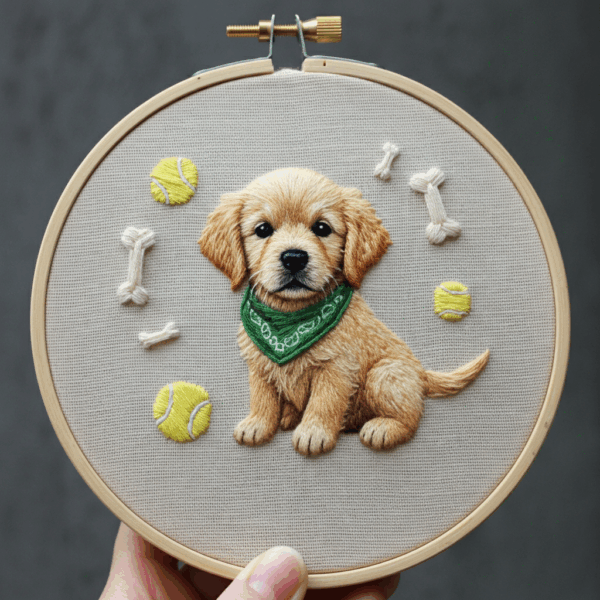 arafed-embroidery-dog-bandana-tennis-balls-2