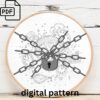 close-up-clock-chains-lock-12