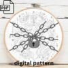 close-up-clock-chains-lock-14