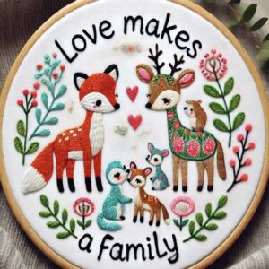 embroidery-art-family-animals-quote