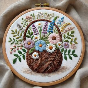 embroidery-basket-flowers-cloth