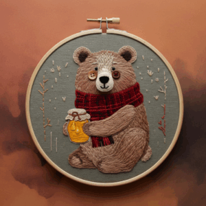embroidery-bear-holding-mug-beer