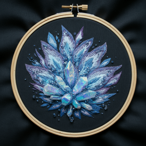 embroidery-blue-purple-flower-wooden-hoop