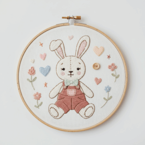 embroidery-bunny-overalls-bow-tie
